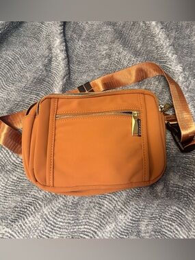 Rust colored Crossbody Large Sling Bag